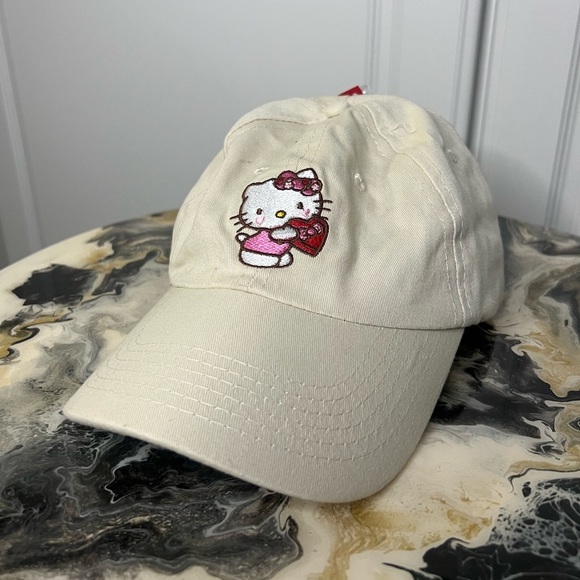 Hello Kitty Embroidered Baseball Cap - Picture 1 of 6